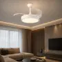 Таванен вентилатор с Led осветление Mmimotec Вентилатор за таван Полилей, снимка 5