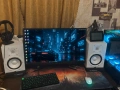 Студийни монитори YAMAHA HS7 със звукова карта и subwoofer, снимка 1