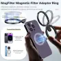 Ulanzi MagFilter 52 мм Magnetic Filter Adapter Ring за iPhone MagSafe, снимка 2