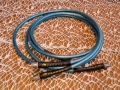 MADE IN USA - 2х1,5m rcа интерконект аудио кабел, снимка 1