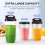 Блендер/Нутрибулет Ganiza,900 W Mini Smoothie Maker,Гаранция, снимка 4