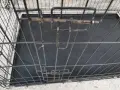 голяма метална клетка за куче 106x70x76см за транспорт и стационар , снимка 5