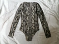 H&M дамско боди змийски принт р-р XS, снимка 12