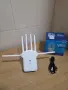 двулентов безжичен WiFi усилвател на сигнал (ретранслатор/рипитер) със скорост до 1200 Mbps, снимка 1