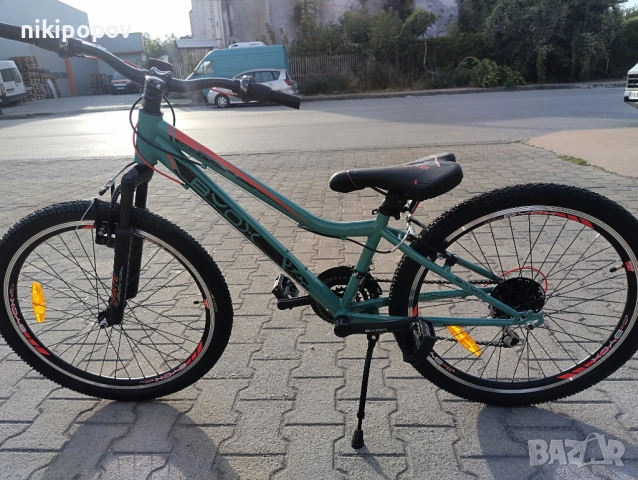 X Велосипед 24" ZANTE зелен, снимка 9 - Велосипеди - 54398308