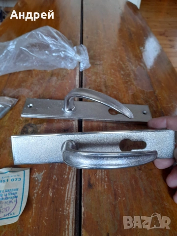 Стари дръжки за брава Метал #2, снимка 5 - Други ценни предмети - 54091962