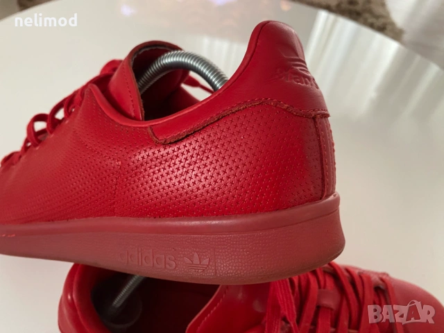 ADIDAS STAN SMITH оригинал size UK8,5 номер 42,5 , 27,5 см стелка, снимка 3 - Кецове - 54022925