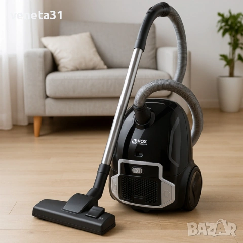 Прахосмукачка VOX SL-308, 800W, с торба, снимка 5 - Прахосмукачки - 54076076