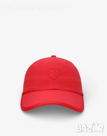 PUMA x Scuderia Ferrari Baseball Cap Red Червена Шапка С Козирка Код P2498