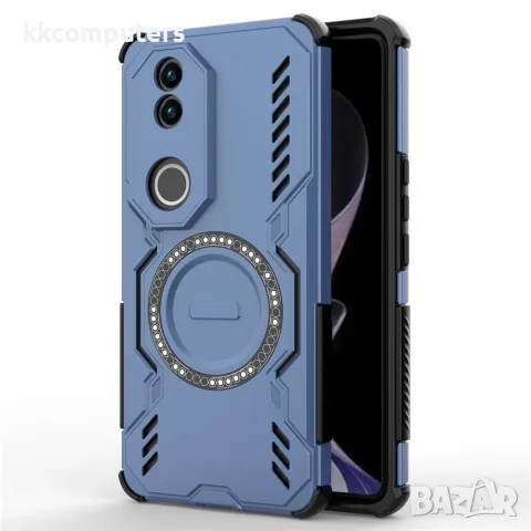 Калъф за vivo V50 5G – PC + TPU, Магнитен, Охлаждащ дизайн, Въздушни възглавници, 5 цвята, снимка 2 - Калъфи, кейсове - 55378492