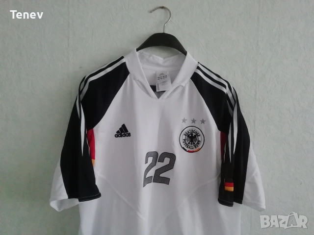 Germany Kuranyi Adidas оригинална тениска фланелка екип Германия Кевин Курани , снимка 4 - Тениски - 43218412