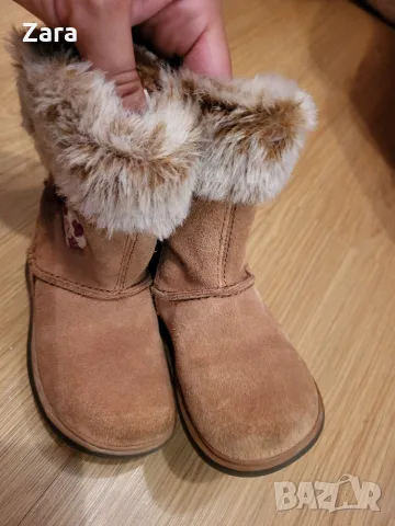 нови кожени ботуши Clarks, 20ти номер, снимка 3 - Детски боти и ботуши - 55502242