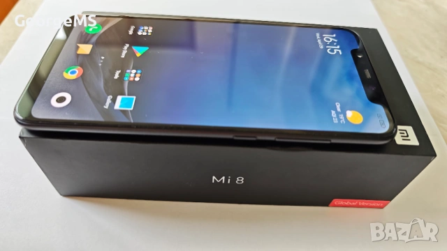 Xiaomi Mi 8 128GB Black като нов, снимка 3 - Xiaomi - 54367789