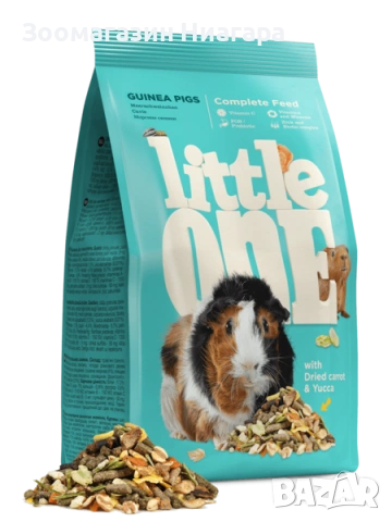 Здравословна храна за морски свинчета Little One Feed for guinea pigs с пресовани пелети от ливадно 