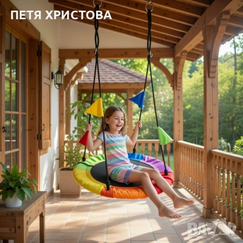 Люлка "Щъркелово гнездо", снимка 4 - Детски люлки - 55215722