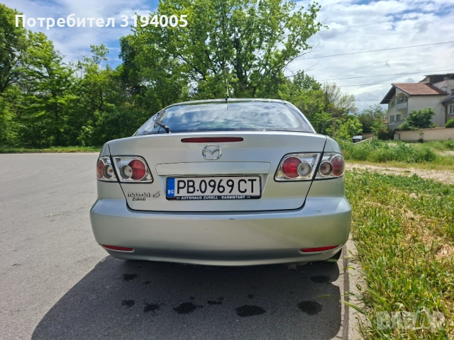 Mazda 6 2.0 газ/бензин, снимка 6 - Автомобили и джипове - 54483503