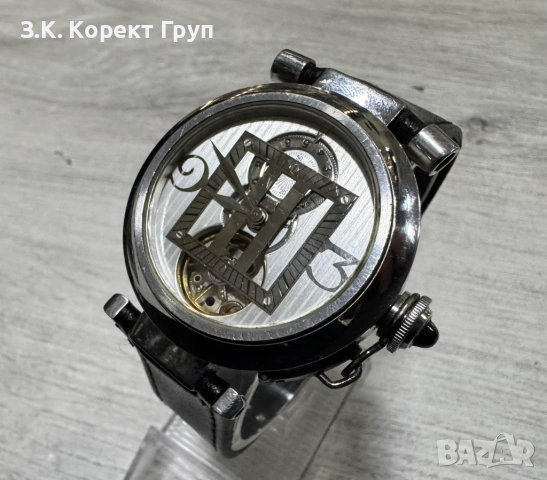 Мъжки часовник Cartier Pasha de Cartier Automatic –N00125, снимка 7 - Мъжки - 54587005