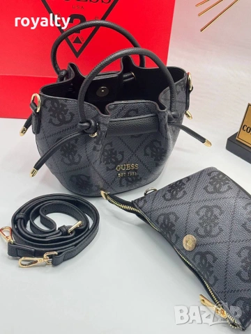Guess Нова Дамска Чанта Гес Различни Цветове , снимка 13 - Чанти - 55288932