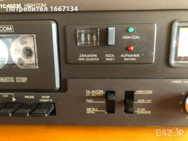 TELEFUNKEN TC-450M, снимка 3 - Декове - 54834308
