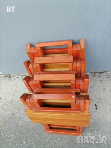 Градински комплект сгъваема маса и столове., снимка 9 - Градински мебели, декорация  - 54322555