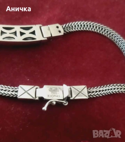 Уникално ново сребърно колие, печат 925, снимка 3 - Колиета, медальони, синджири - 54803009