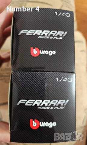 Колички Ferrari Burago 1/43, снимка 3 - Коли, камиони, мотори, писти - 54155711