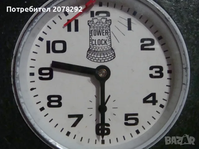 Стар часовник за шах "Tower clock", снимка 2 - Антикварни и старинни предмети - 55369950