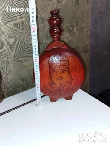 Стара бъклица-2л.,павур ,поставка с чашки