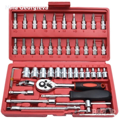 Комплект за ремонт на автомобил от 46 части