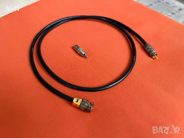 Cambridge Audio digital coaxial cable RCA - BNC, снимка 4 - Ресийвъри, усилватели, смесителни пултове - 54638111