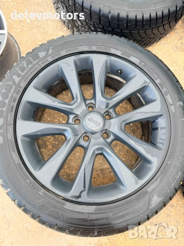 5x127, 8J ET 56.4, 20 цола алуминиеви джанти 71.5 центр. отвор от Jeep Grand Cherokee WK2 3.6i, снимка 5 - Гуми и джанти - 55279316