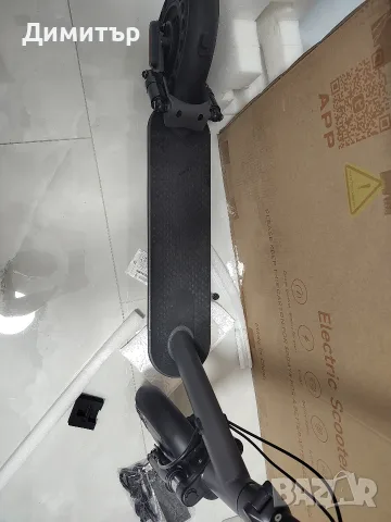 Електрически скутер 500 вата, 35км/ч.макс скорост, гуми 10инча  - AOVOPRO LP10, снимка 14 - Други спортове - 55603309