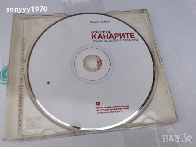 ОРКЕСТЪР КАНАРИТЕ ЦД 3005261750H2E6R, снимка 10 - CD дискове - 54721546