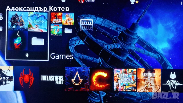 Playstation 4 PRO PS4 1 TB с GoldHen отключена с над 40 игри FIFA 26 Ragnarok, снимка 11 - PlayStation конзоли - 54493632