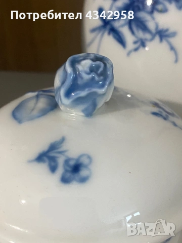 Винтидж порцеланов сервиз Fürstenberg “Lottine”, Германия (28 части, 1950–70 г.) , снимка 4 - Антикварни и старинни предмети - 54014762