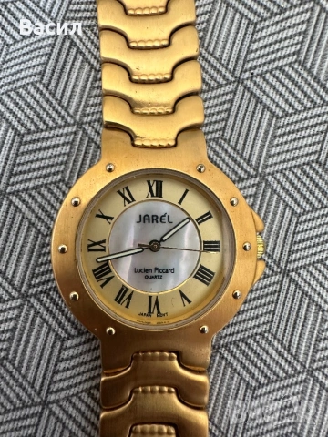 Jarel дамски, позлатен часовник със седеф