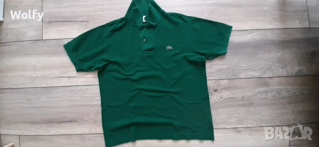 Мъжка тениска Lacoste L, снимка 4 - Тениски - 55223571