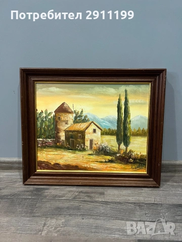 Маслена картина, 2 бр., снимка 6 - Картини - 55109471