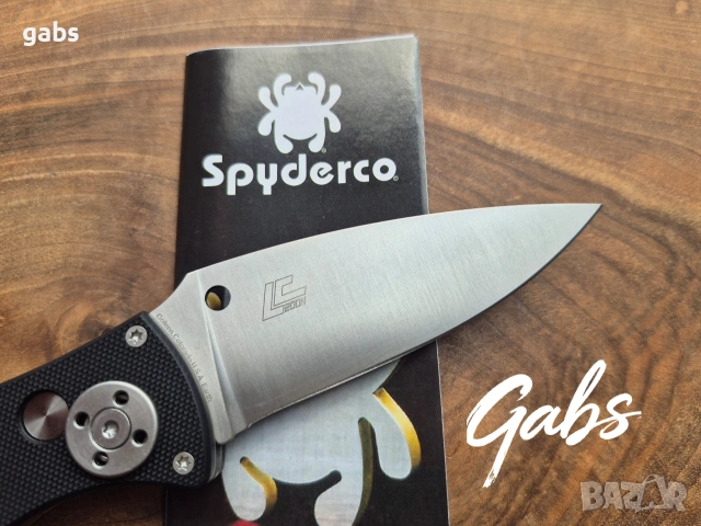 Автоматичен нож Spyderco Autonomy 2 C165GP2, снимка 6 - Ножове - 54750847