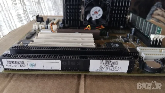 Дънна платка SuperPower SP-6BV-133 Slot 1 CPU+RAM, снимка 7 - Дънни платки - 55335371