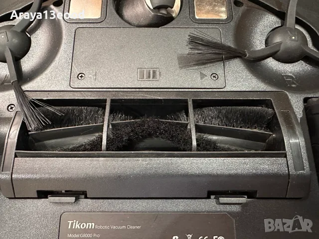 Прахосмукачка робот Tikom G8000 Pro с функция за миене, 4500Pa, 150 минути работа, Wi-Fi, снимка 10 - Прахосмукачки - 55406077