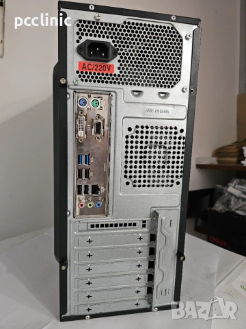 Настолен компютър | Intel Core i3-7100 (3.90GHz) | 4GB DDR4 | 128GB SSD + 500GB HDD | Windows 10, снимка 3 - За дома - 54957669