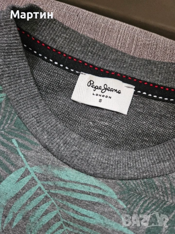 Мъжка блуза Pepe Jeans London S, снимка 2 - Блузи - 54943087