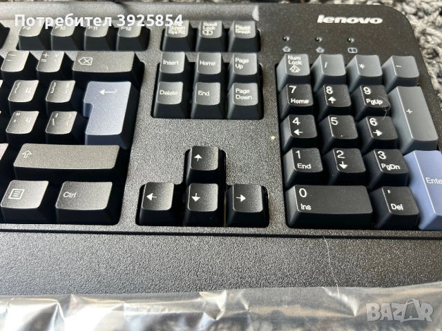 Lenovo Preferred Pro USB Keyboard SK‑8825 – нова, с подложка за китки (wrist rest), снимка 3 - Клавиатури и мишки - 54440252