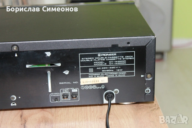 Pioneer CT-W620R, снимка 10 - Декове - 54401136