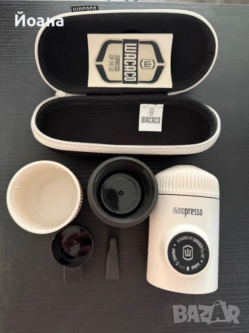Преносима кафемашина WACACO NANOPRESSO, снимка 3 - Кафемашини - 54577106