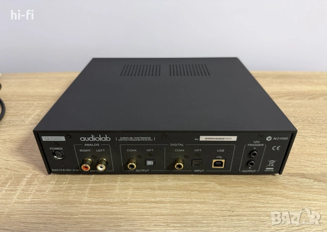 Audiolab Q-DАС / preamp / headphone amp / usb dac, снимка 8 - Ресийвъри, усилватели, смесителни пултове - 55179414
