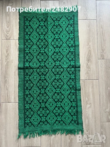 Старо битово килимче, снимка 2 - Антикварни и старинни предмети - 54007585