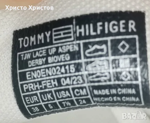 Дамски кецове TOMMY JEANS  ✔️ Размер 38 / Стелка 24 см. , снимка 6 - Кецове - 55455497