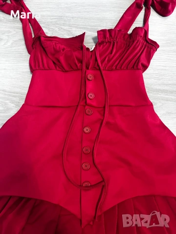 Нова дамска рокля ANGEL FASHION | Размер S | С етикет, снимка 4 - Рокли - 55095272